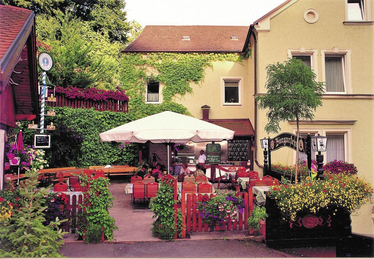 Gasthof & Hotel Goldener Hirsch Bad Berneck im Fichtelgebirge Bagian luar foto