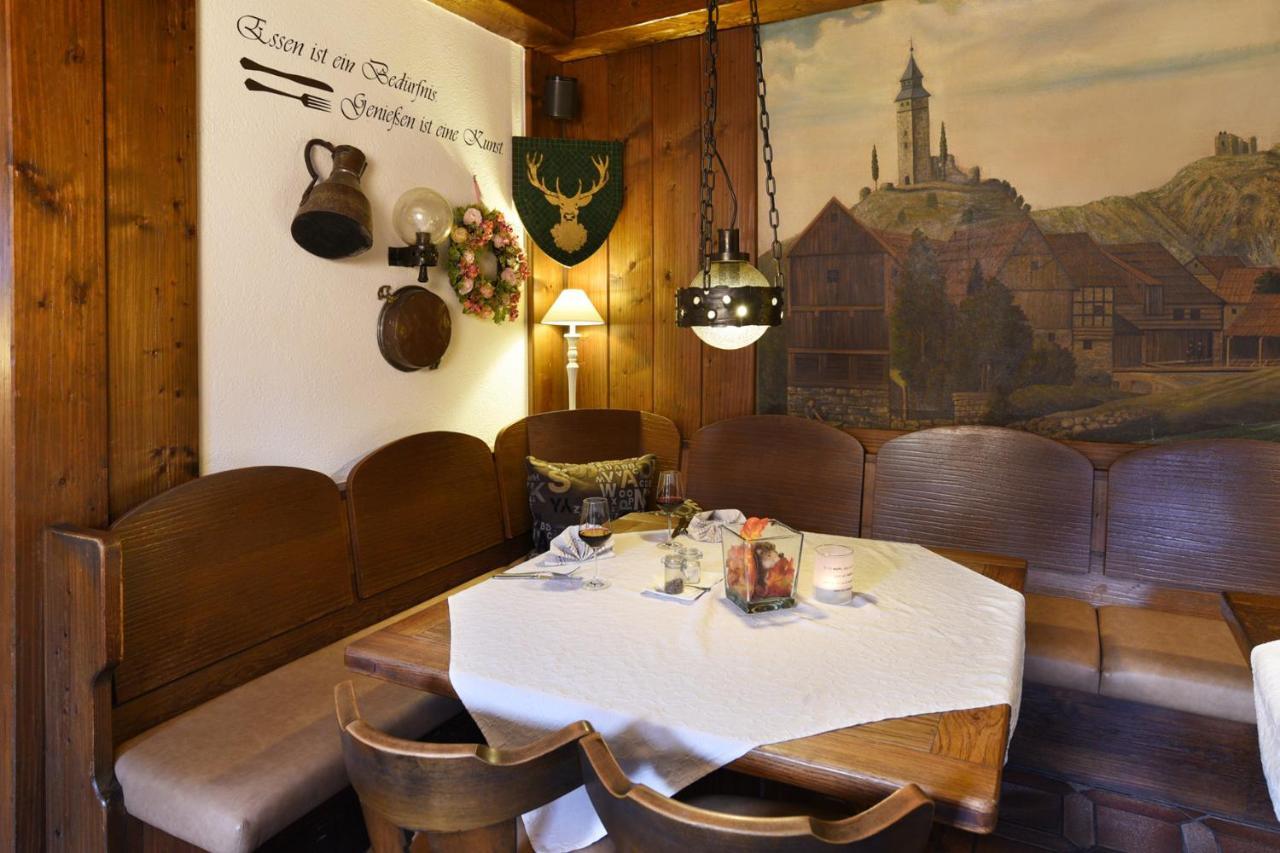 Gasthof & Hotel Goldener Hirsch Bad Berneck im Fichtelgebirge Bagian luar foto